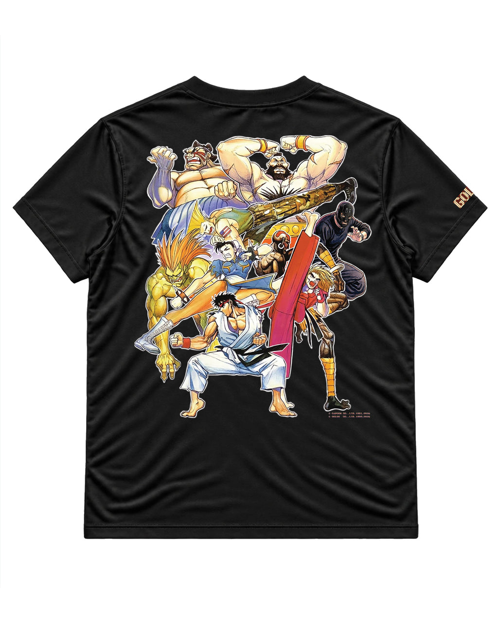 Street Fighter Tee — Logo — reverso