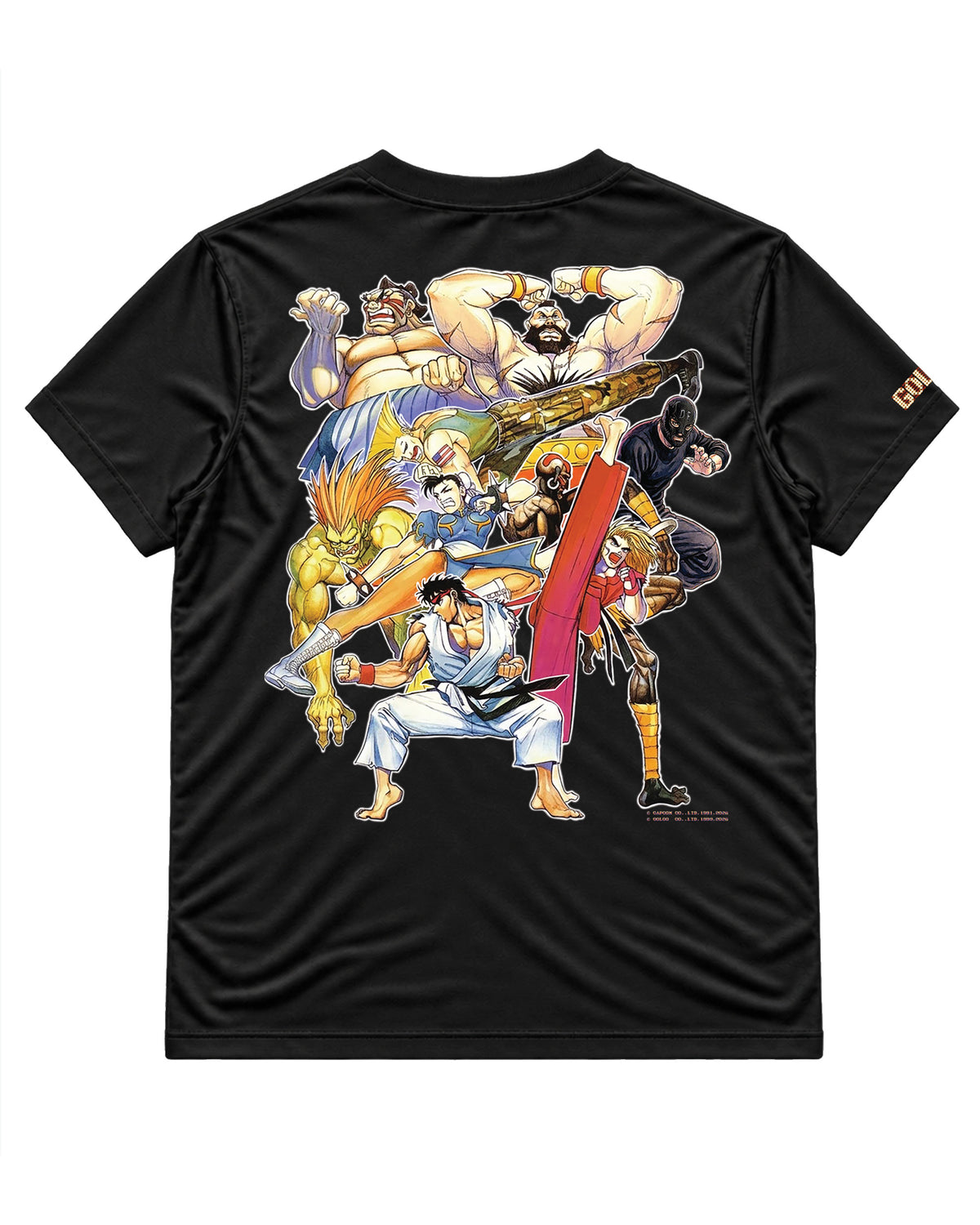 Street Fighter Tee — Logo — reverso