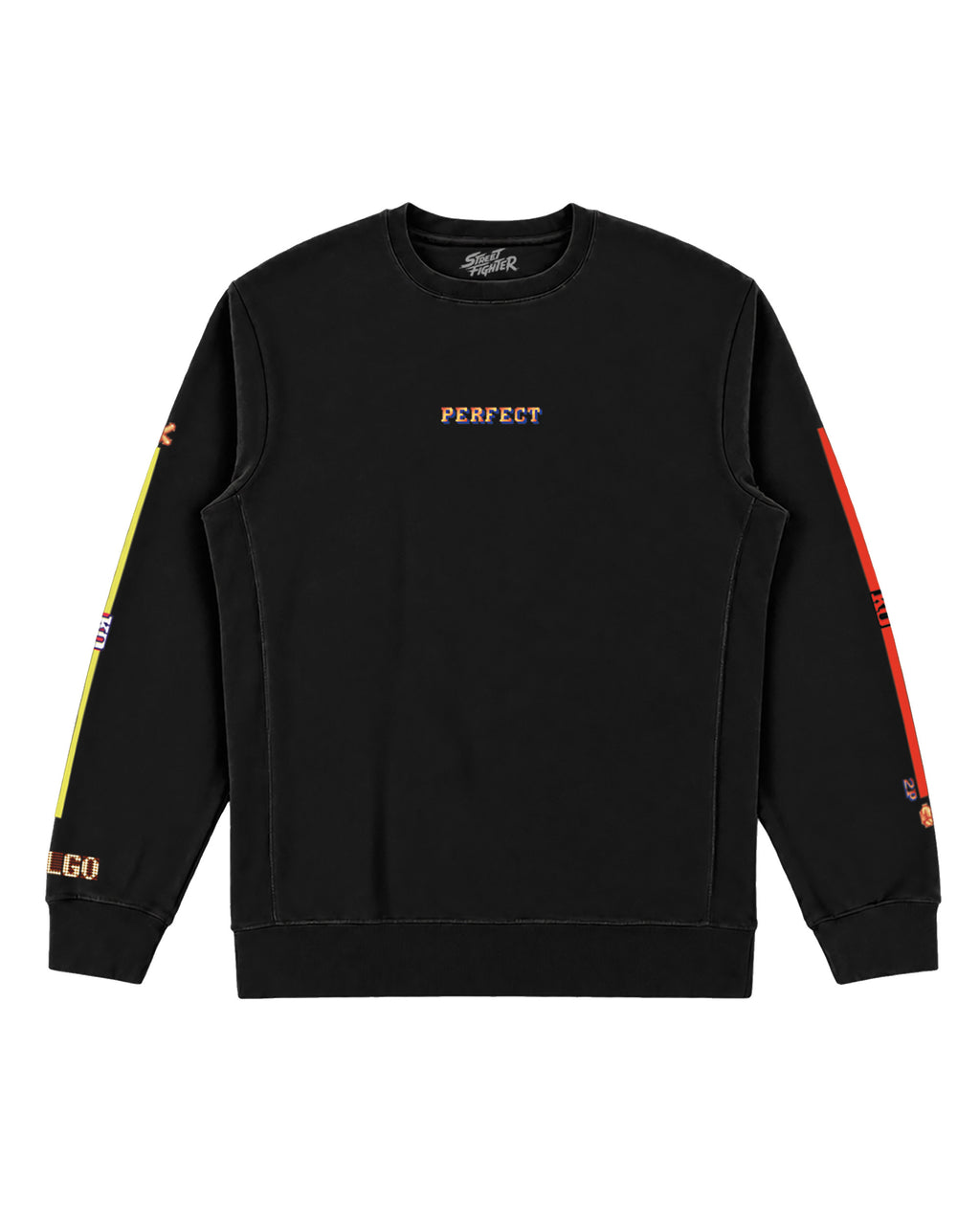 Street Fighter Crewneck — The Tournament Battle — frente