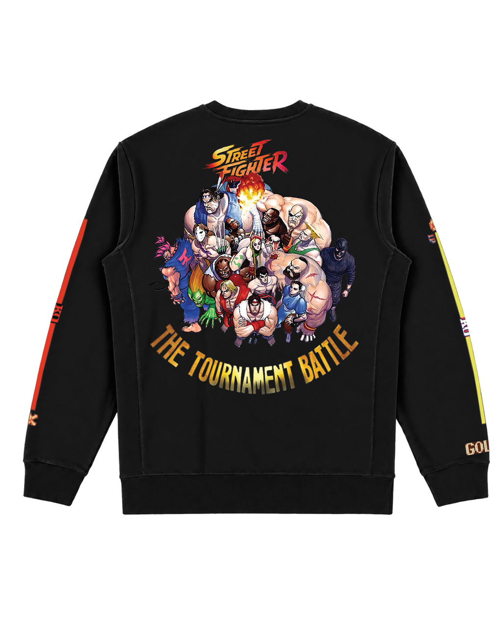 Street Fighter Crewneck — The Tournament Battle — reverso