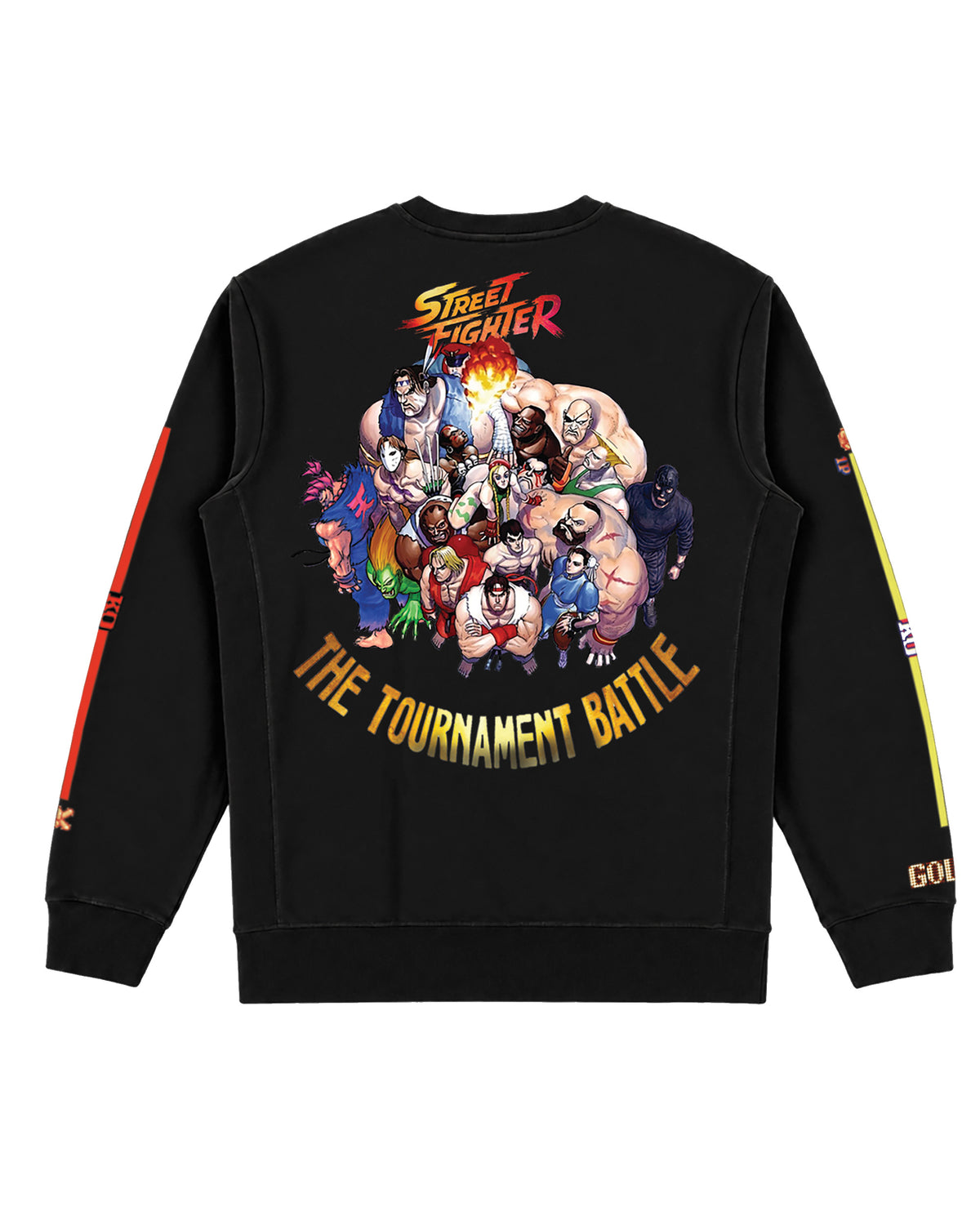 Street Fighter Crewneck — The Tournament Battle — reverso