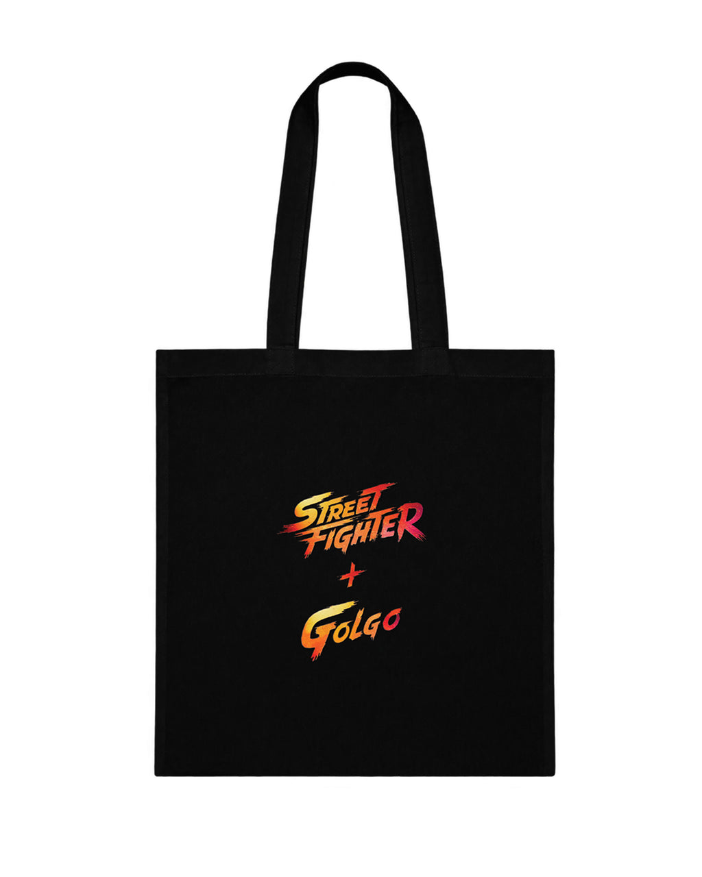 Street Fighter + Golgo Tote Bag — frente