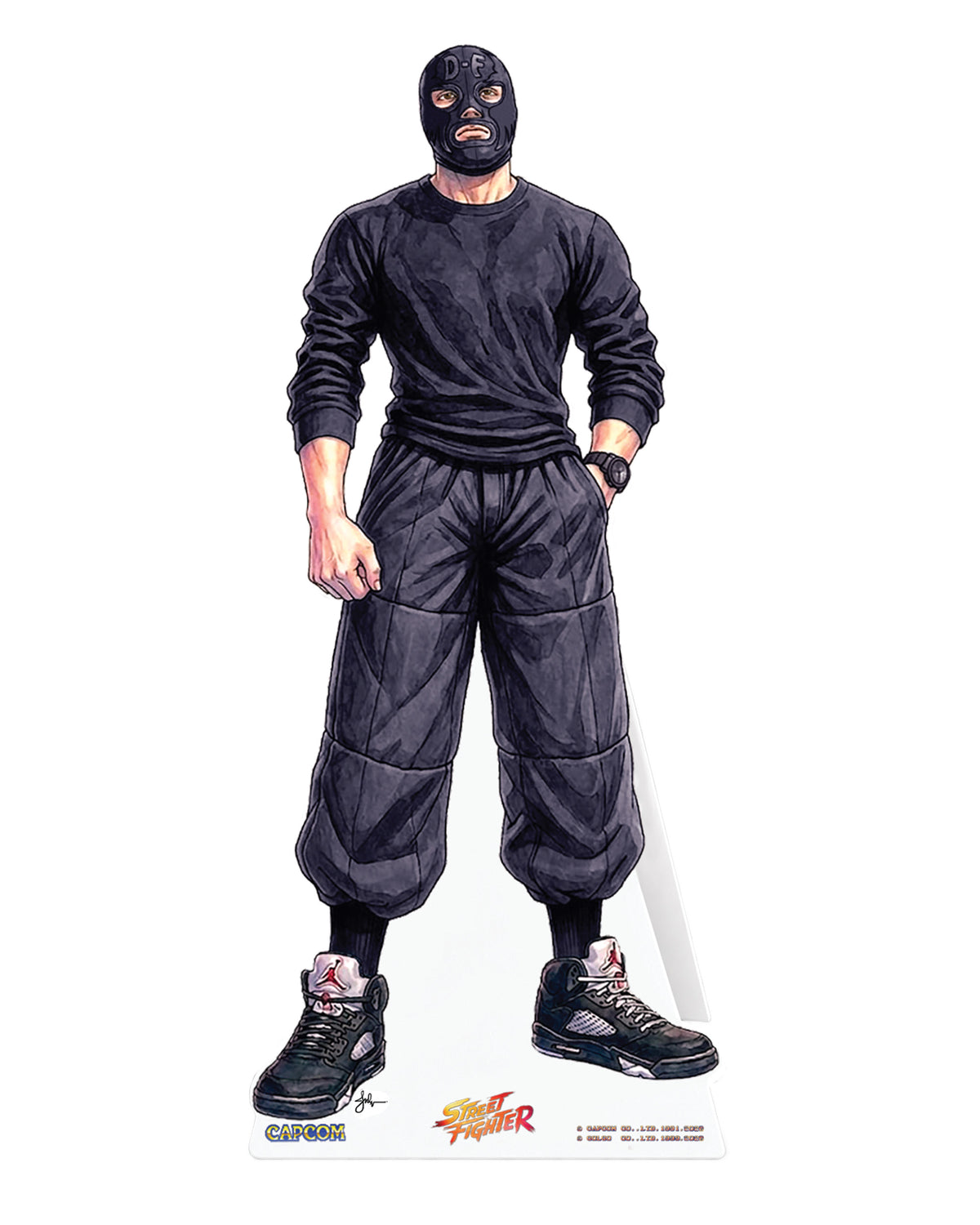 Street Fighter Standee — frente