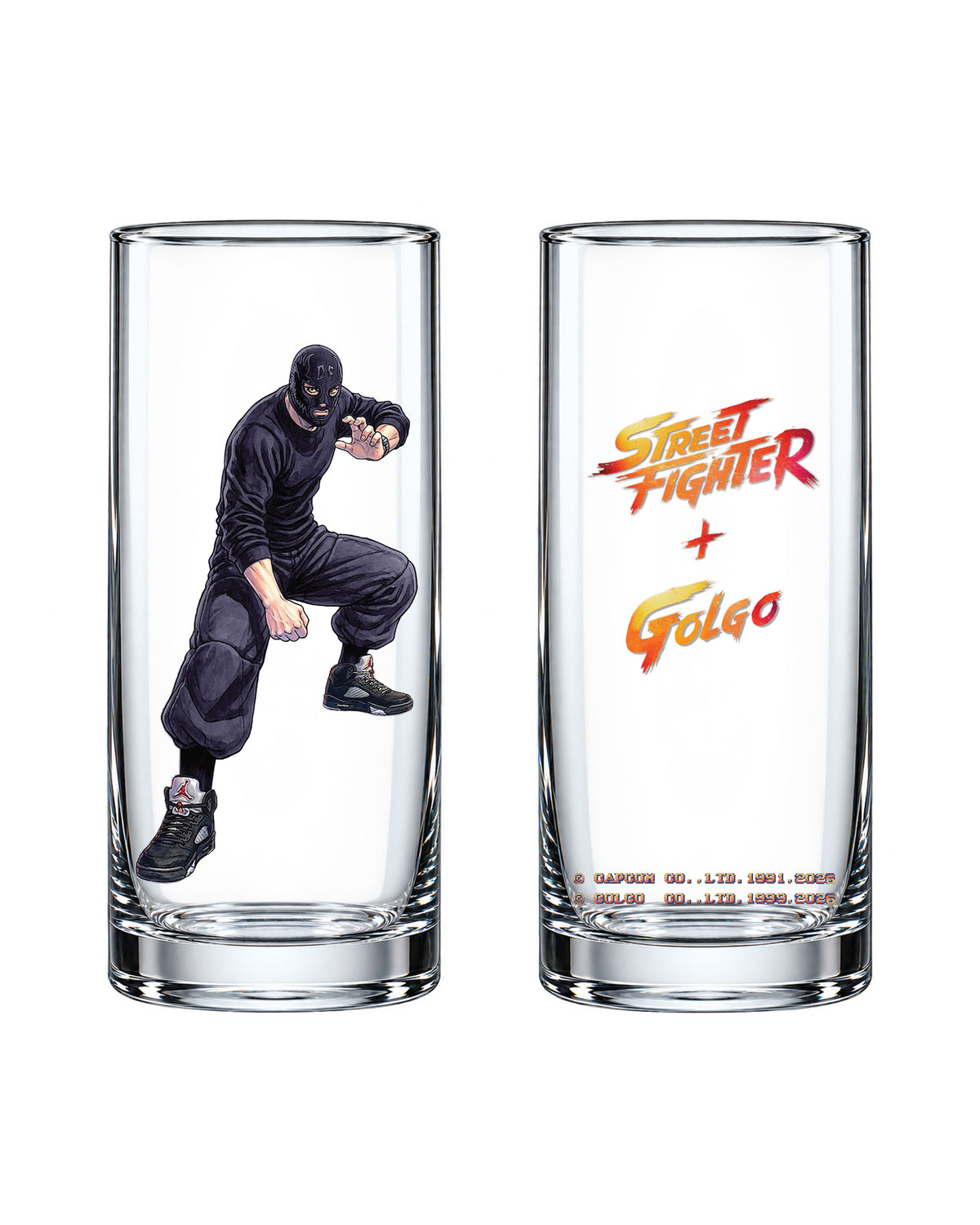 Street Fighter + Golgo Vaso — frente